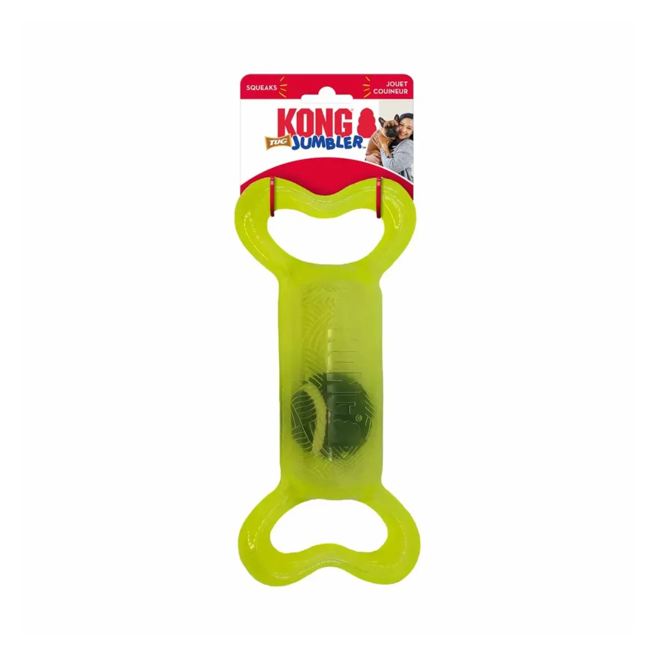 KONG Jumbler Tug trækkelegetøj mix S/M 25,5 cm